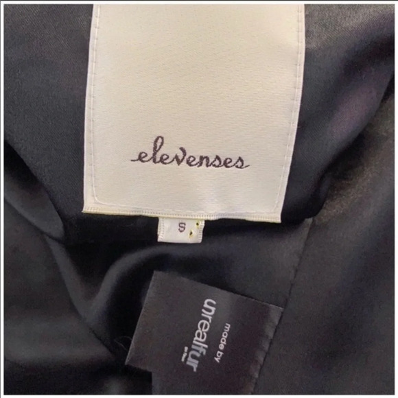 Anthropologie Elevenses Gold Leaf Jacket - Picture 7 of 8